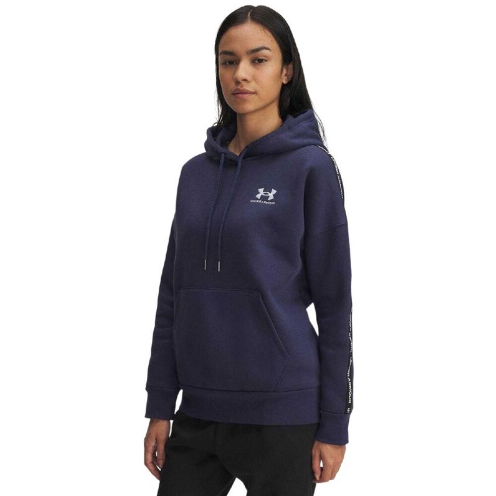 Under Armour Womens/Ladies Icons Fleece Hoodie / Blue